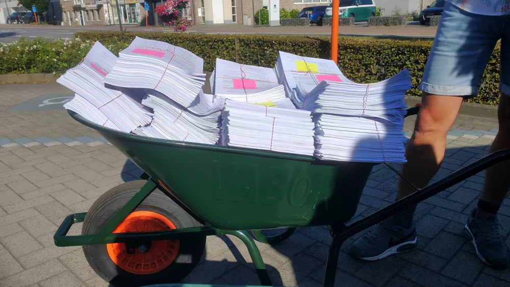 kruiwagen vol bezwaarschriften